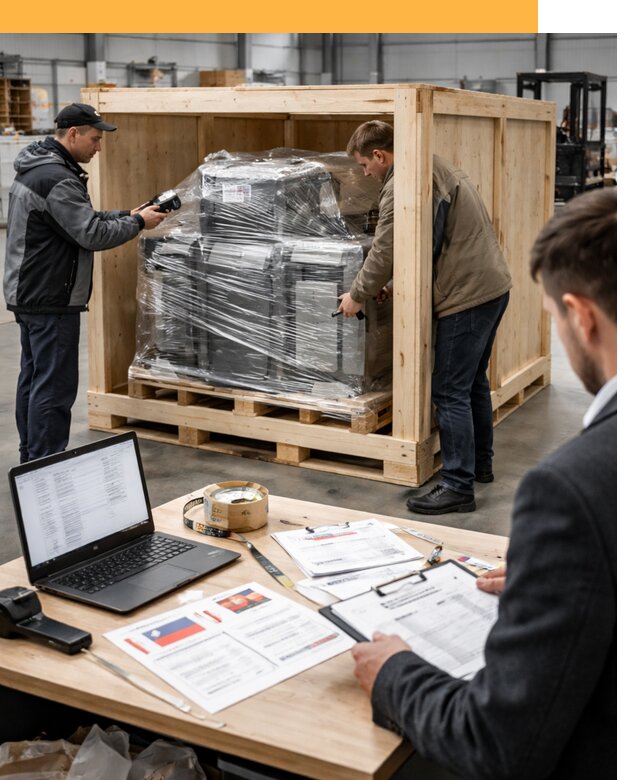 Доставка промышленного оборудования из США от 67048 руб