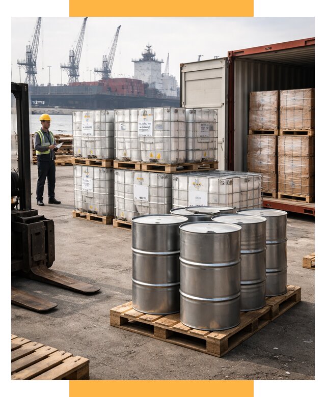 Доставка химического сырья из Индии от 257875 р. | СетСервис-Нхд