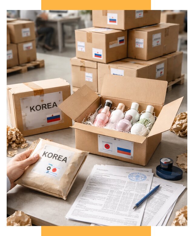 Доставка косметики из Кореи от 8768 р. под ключ | СетСервис-Нхд