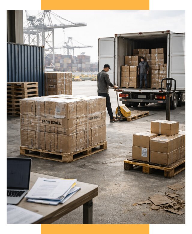 Доставка грузов из Израиля от 15473 р., логистика от СетСервис-Нхд
