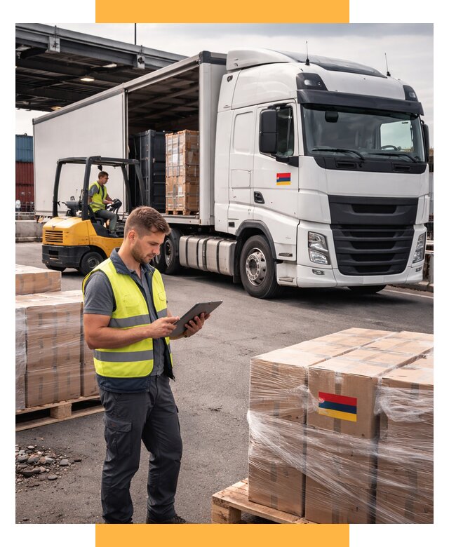 Автоперевозки из Армении от 97993 р. — услуги СетСервис-Нхд