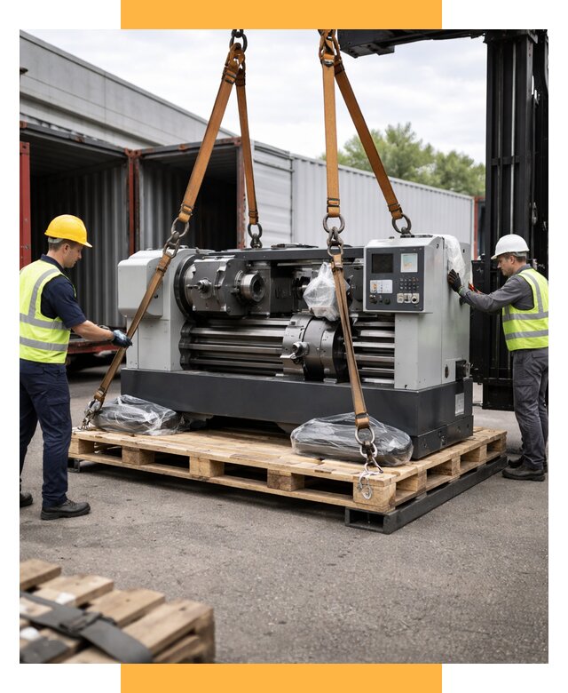 Перевозка станков и таможня от 61890 р. | СетСервис-Нхд логистика