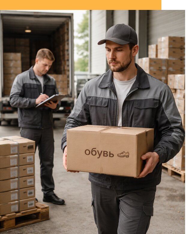 Международная перевозка обуви с таможенным оформлением от 4642
