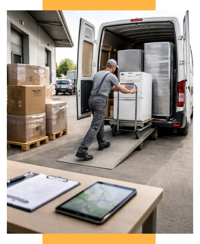 Перевозка бытовой техники от 6705 р. - логистика СетСервис-Нхд