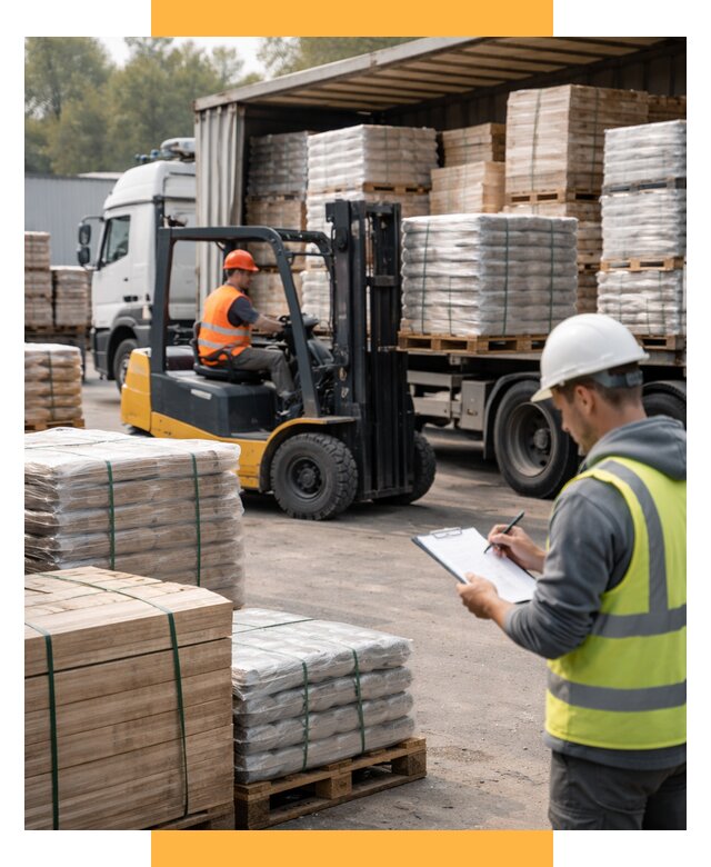 Перевозка строительных материалов от 5673 р. | СетСервис-Нхд