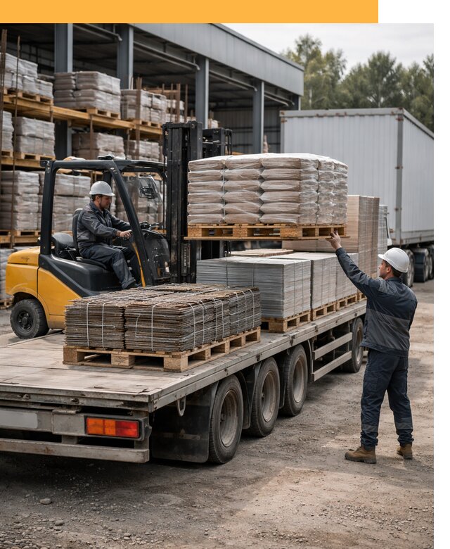 Перевозка строительных материалов по миру от 5673 руб