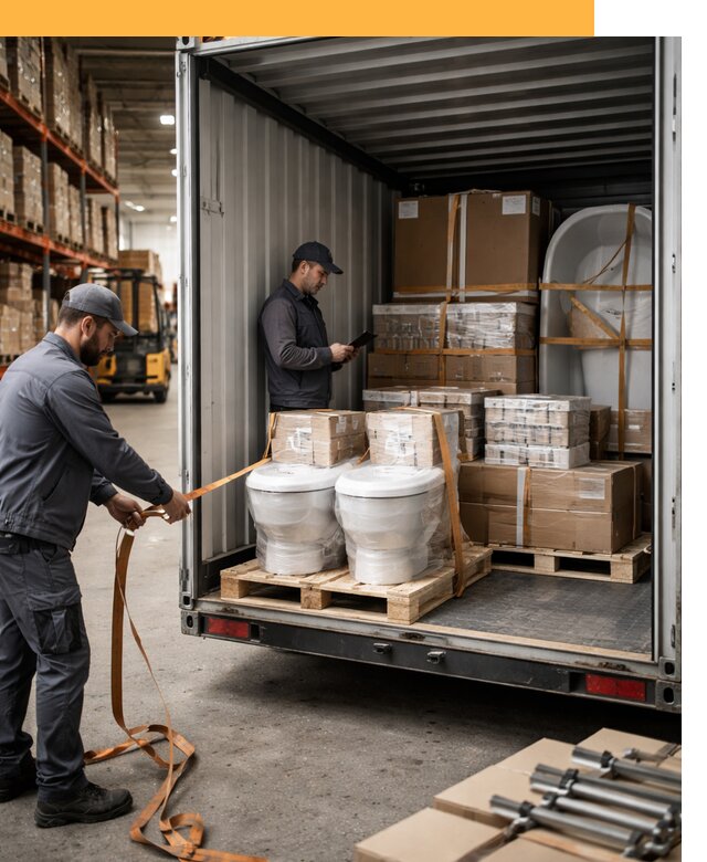 Перевозка сантехнического оборудования по России и миру от 1857