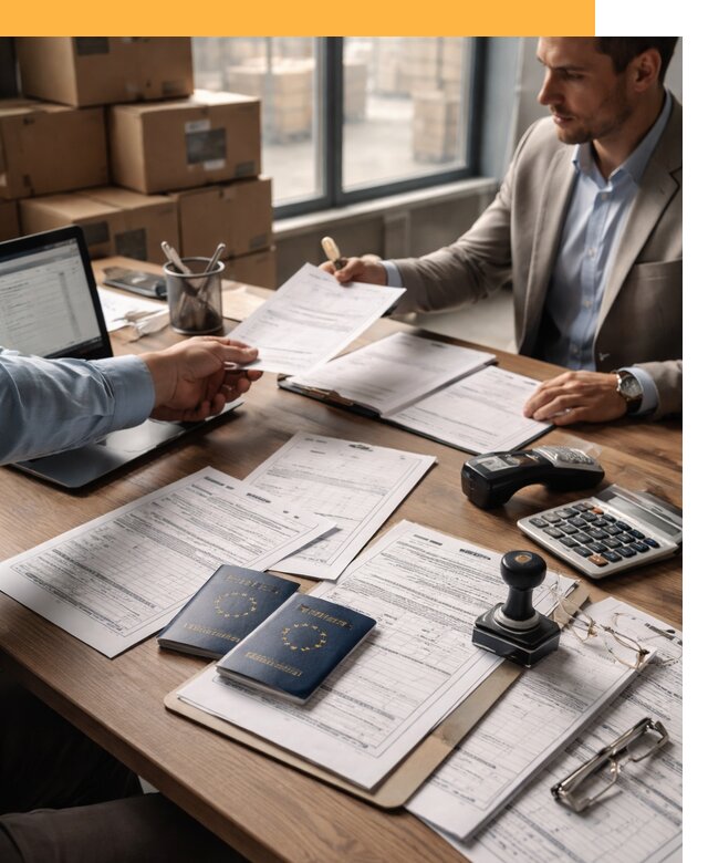 Таможенное оформление грузов из Европы от 8768 руб