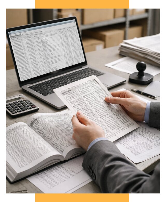 Подбор и проверка кода ТН ВЭД от 2579 р. - СетСервис-Нхд