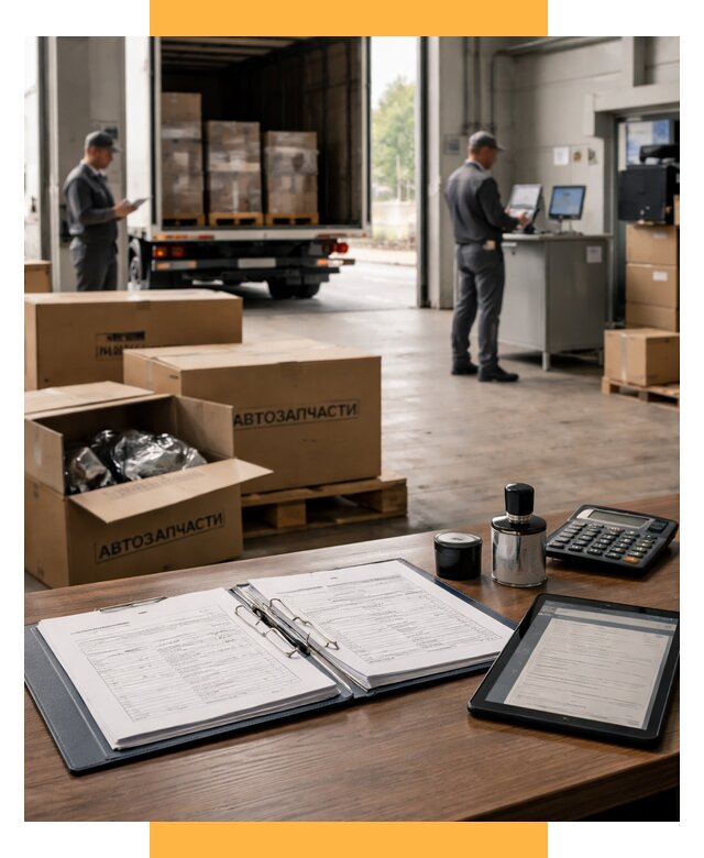 Таможенное оформление автозапчастей под ключ от 8768 р., СетСервис-Нхд