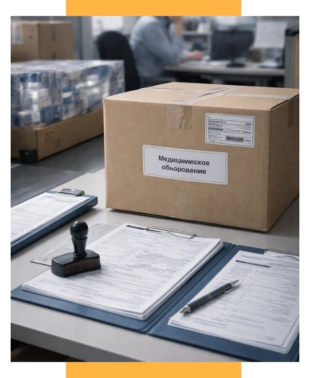 Таможенное оформление медоборудования от 12378 р. | СетСервис-Нхд