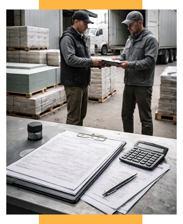 Таможенное оформление стройматериалов от 8768 р. | СетСервис-Нхд