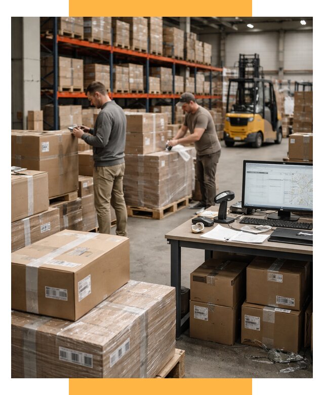 Склад консолидации в Европе от 6705 р., услуги СетСервис-Нхд